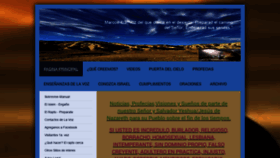 What Lavozeneldesierto.org website looked like in 2020 (4 years ago)