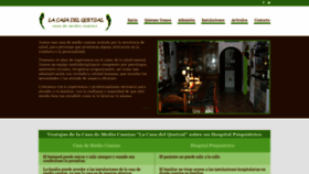 What Lacasadelquetzal.com.mx website looked like in 2020 (4 years ago)