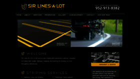 What Linesalot.com website looked like in 2020 (4 years ago)