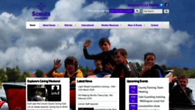 What Lincolnshirescouts.org.uk website looked like in 2020 (4 years ago)