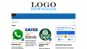 What Logodownload.org website looked like in 2020 (5 years ago)