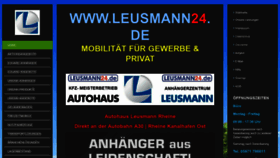 What Leusmann24.de website looked like in 2020 (4 years ago)