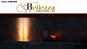 What Labellezzaspa.it website looked like in 2020 (4 years ago)