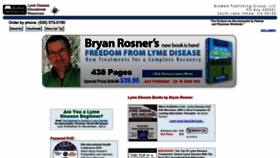 What Lymebook.com website looked like in 2020 (4 years ago)