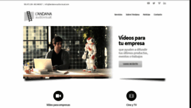 What Landana-audiovisual.com website looked like in 2020 (4 years ago)
