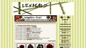 What Lenagold.ru website looked like in 2020 (4 years ago)