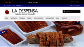 What Ladespensasoriana.com website looked like in 2020 (4 years ago)