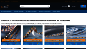 What Ledrise.eu website looked like in 2020 (4 years ago)