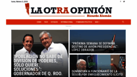 What Laotraopinion.com.mx website looked like in 2020 (4 years ago)