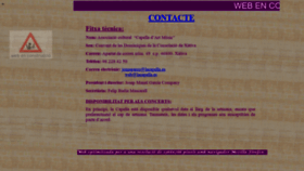 What Lacapella.es website looked like in 2020 (4 years ago)