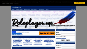 What Letsroleplay.com website looked like in 2020 (4 years ago)