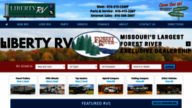 What Libertyrvmo.com website looked like in 2020 (4 years ago)