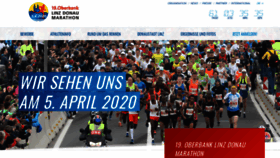 What Linzmarathon.at website looked like in 2020 (5 years ago)
