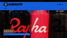 What Labicicletta.com website looked like in 2020 (6 years ago)