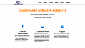 What Lunasoftware.it website looked like in 2020 (4 years ago)