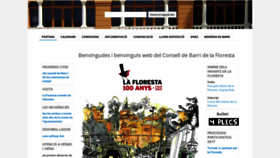 What Lafloresta.info website looked like in 2020 (4 years ago)