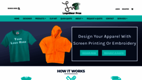 What Logowearpros.com website looked like in 2020 (4 years ago)