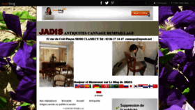 What Leblogdejadis.fr website looked like in 2020 (5 years ago)