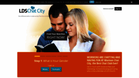 What Ldschatcity.com website looked like in 2020 (4 years ago)