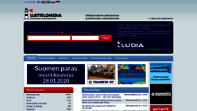 What Luettelomedia.com website looked like in 2020 (4 years ago)