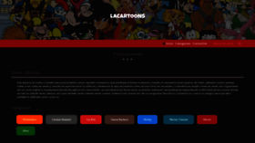 What Lacartoons.com website looked like in 2020 (4 years ago)