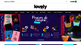 What Lovelymark.com website looked like in 2020 (4 years ago)