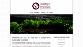 What Latitudefruitiere.re website looked like in 2020 (4 years ago)