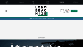 What Longbeachize.com website looked like in 2020 (4 years ago)