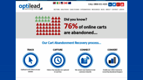 What Leadcall.co.uk website looked like in 2020 (4 years ago)