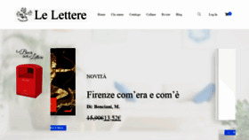 What Lelettere.it website looked like in 2020 (4 years ago)