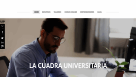 What Lacuadrauniversitaria.com website looked like in 2020 (4 years ago)