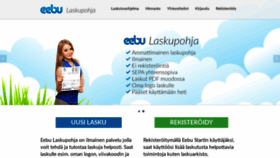What Laskupohja.fi website looked like in 2020 (4 years ago)