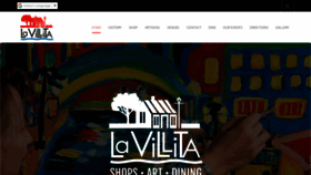 What Lavillitasanantonio.com website looked like in 2020 (4 years ago)