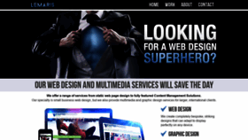 What Lemaris.com website looked like in 2020 (4 years ago)