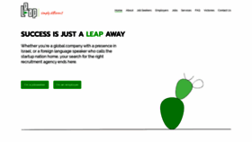 What Leap-now.com website looked like in 2020 (4 years ago)