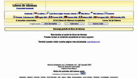What Librosdeidiomas.com website looked like in 2020 (4 years ago)
