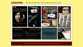 What Logicomix.com website looked like in 2020 (4 years ago)