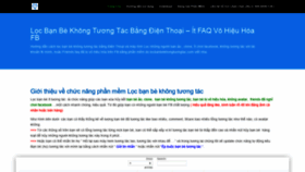 What Locbanbekhongtuongtac.com website looked like in 2020 (4 years ago)