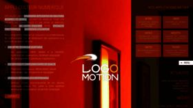 What Logomotion.fr website looked like in 2020 (4 years ago)