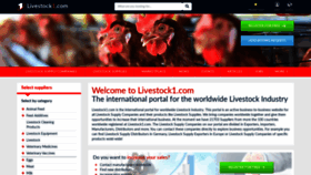 What Livestock1.com website looked like in 2020 (4 years ago)