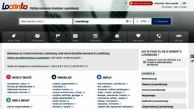 What Luxembourg.locanto.lu website looked like in 2020 (4 years ago)