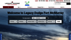 What Legacydodge.com website looked like in 2020 (4 years ago)