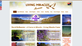 What Livingmiraclescenter.org website looked like in 2020 (4 years ago)