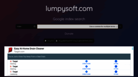 What Lumpysoft.com website looked like in 2020 (4 years ago)