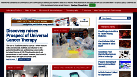 What Labmate-online.com website looked like in 2020 (4 years ago)
