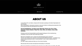 What Luxurystockltd.com website looked like in 2020 (4 years ago)