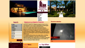 What Luxbulgarianproperties.net website looked like in 2020 (4 years ago)