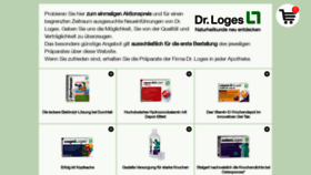 What Loges-testen.de website looked like in 2020 (4 years ago)