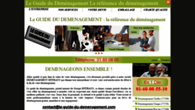 What Le-guide-du-demenagement.com website looked like in 2020 (4 years ago)