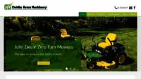 What Lawnmowershop.ie website looked like in 2020 (4 years ago)